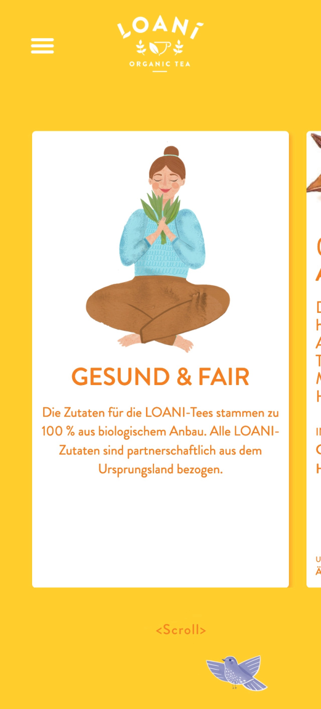 Bild 15 zu Marken-Website Loani - Organic Tea