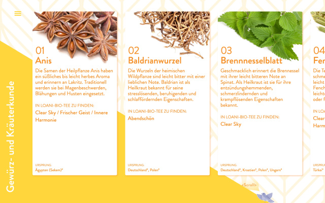 Bild 14 zu Marken-Website Loani - Organic Tea