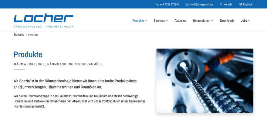 Bild 14 zu Relaunch der Locher GmbH Webseite